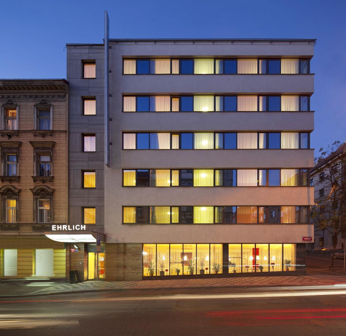 Hotel Ehrlich Praag Buitenkant foto