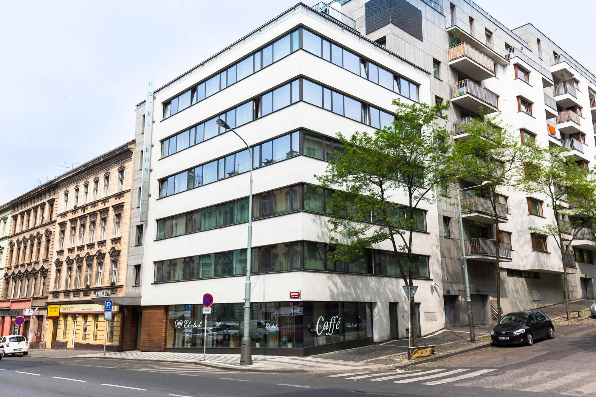 Hotel Ehrlich Praag Buitenkant foto
